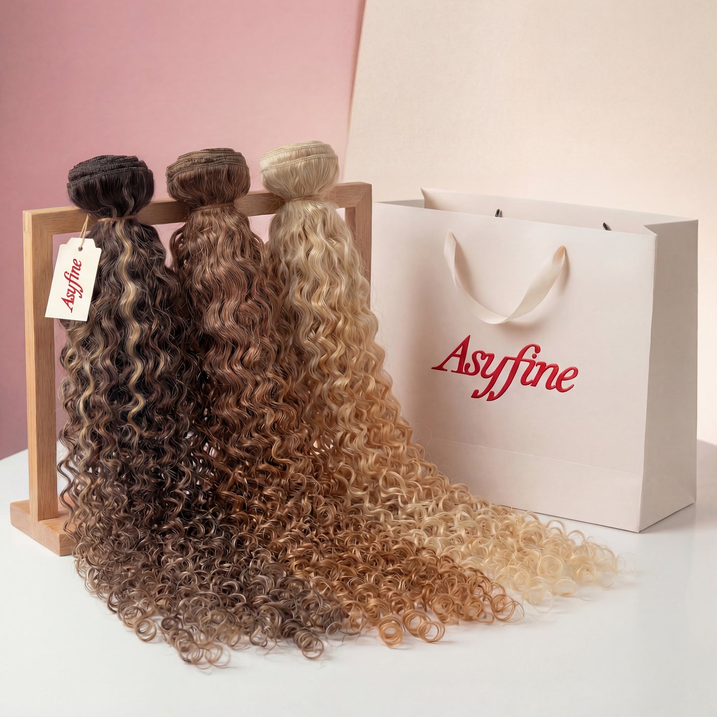 Burmese Curly Coloured Bundles
