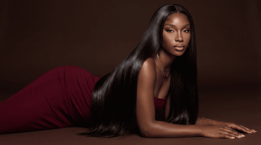 Virgin Jet Black Wig